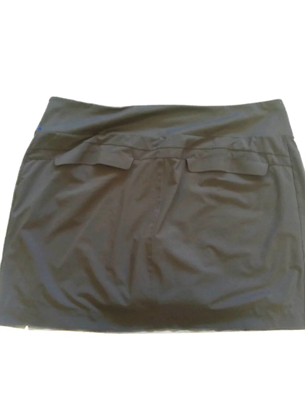 Athleta Soho Skort Mountain Olive Green Packable Travel Hiking Skirt Size 8 - Picture 8 of 14